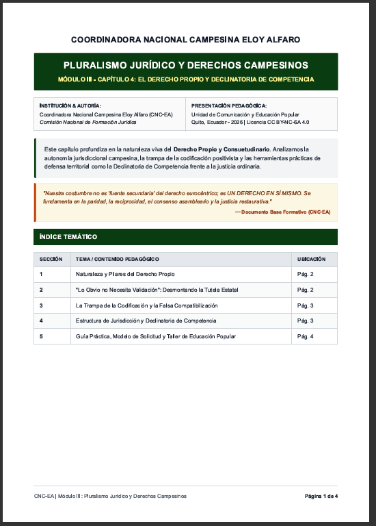 Derecho propio 